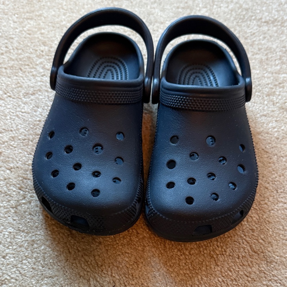 Kids Navy Clogs
